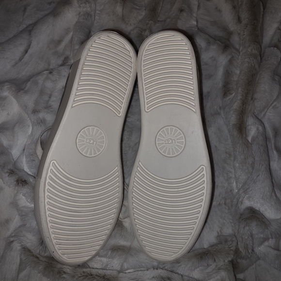 UGG Metallic Silver Women's Sneakers - Picture 4 of 9